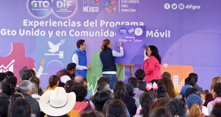 Arranca el programa GTO Unido y en Comunidad