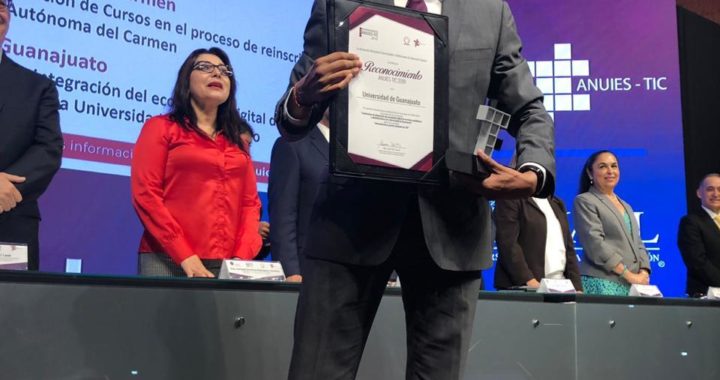 Reconocen innovación educativa TIC de la UG