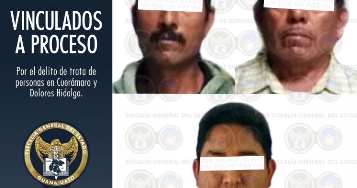 Permanecen en prisión 3 imputados por el delito de trata de personas