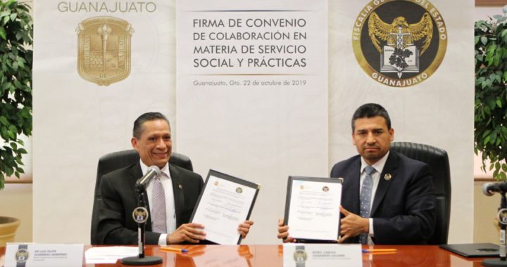 Refuerzan prácticas profesionales para alumnos la UG y la Fiscalía