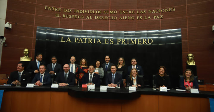 Invita Diego Sinhue al Senado a eventos internacionales en Guanajuato