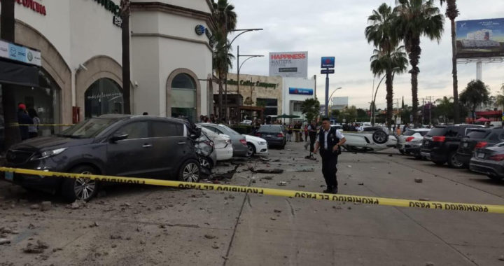 Desmayo provoca impresionante accidente en León