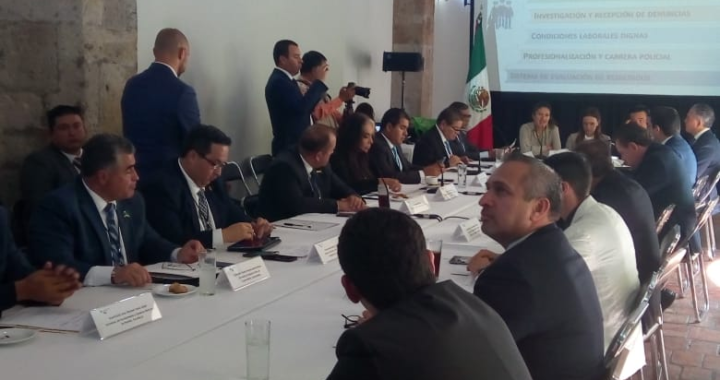Se realiza reunión Regional de Seguridad Pública