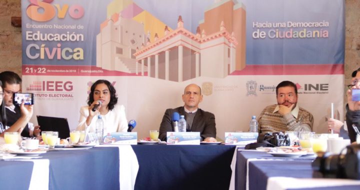 Reforzarán educación cívica con encuentro nacional