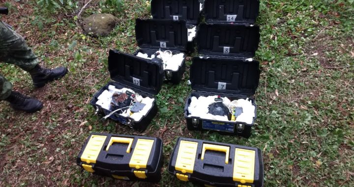 Inicia FGR investigación por 5 mil artefactos explosivos