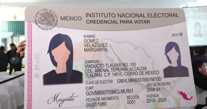 Inicia INE la producción del nuevo modelo de la credencial para votar