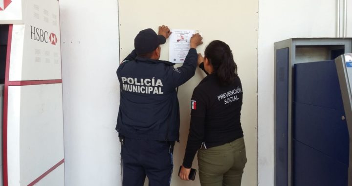Policía te acompañará a realizar retiros económicos al banco