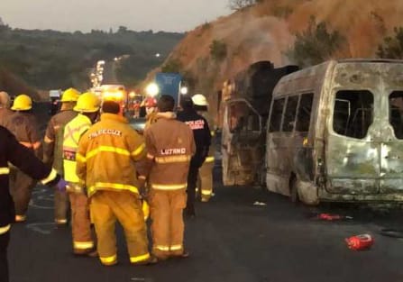 Mueren 14 personas originarias de San Felipe en accidente