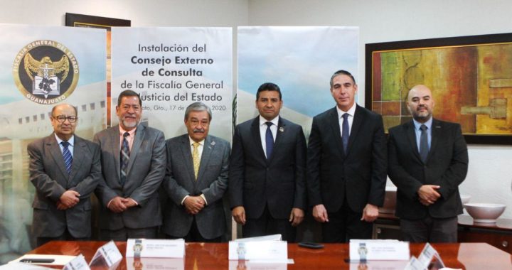 Instalan Consejo externo de Consulta de la Fiscalía