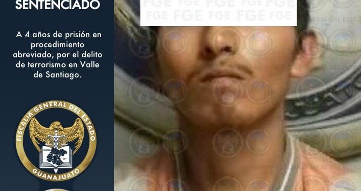 Detienen a otro por terrorismo en Valle de Santiago