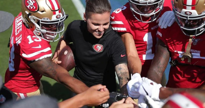 Katie Sowers, la mujer que está haciendo historia*
