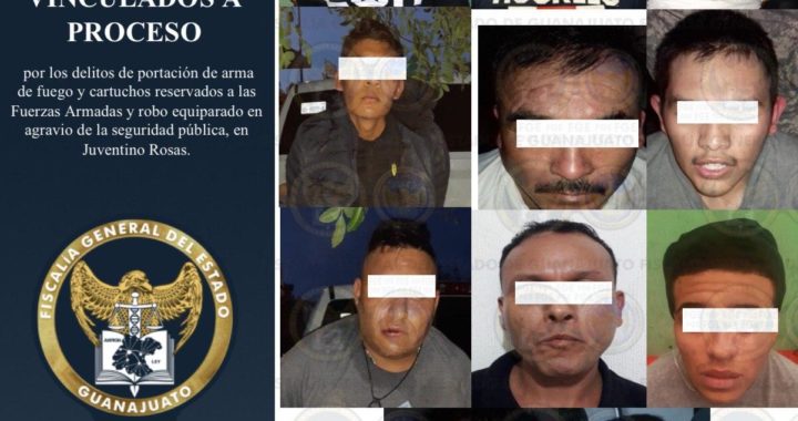 Vinculan a proceso a 11 por portación de armas de fuego