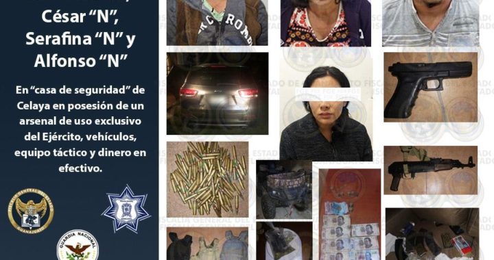 Desmantelan ‘casa de seguridad’ en Celaya