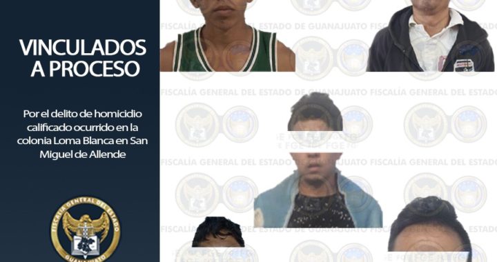 Capturan a 5 inculpados de homicidio en San Miguel de Allende