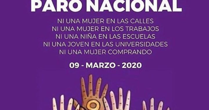 Instituciones se suman al paro nacional de 9 de mazo