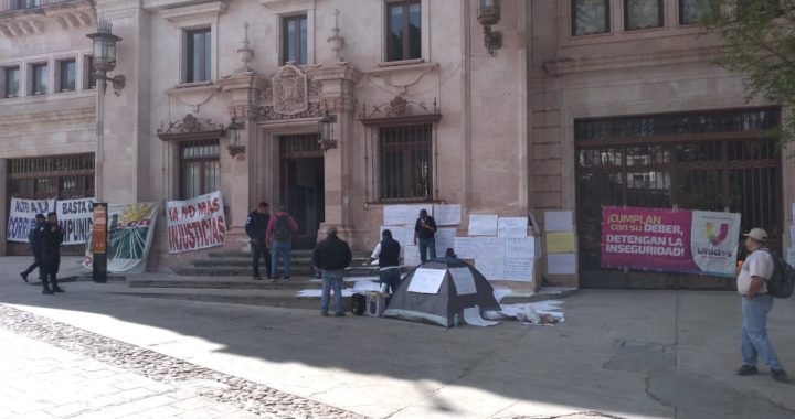 Campamento por La Paz, llega a Guanajuato