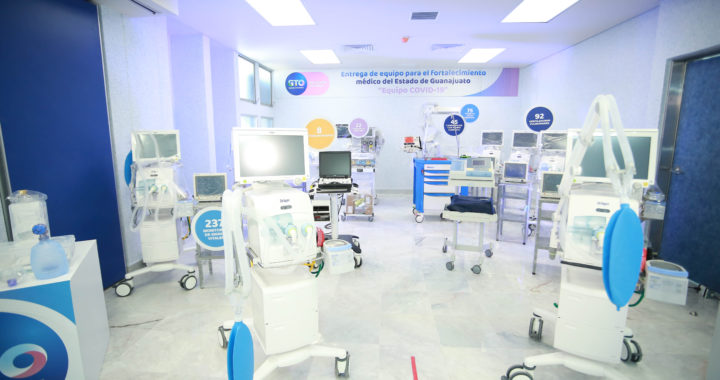 Invierten 189MDP en equipo médico para Guanajuato