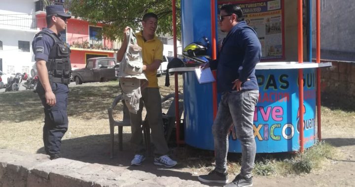 Decomisan 241 boletos apócrifos de 2 casetas turísticas irregulares