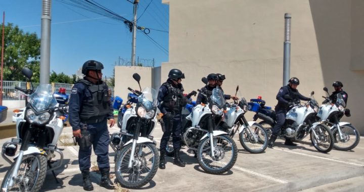 Entra en función nuevo grupo de policías motociclistas