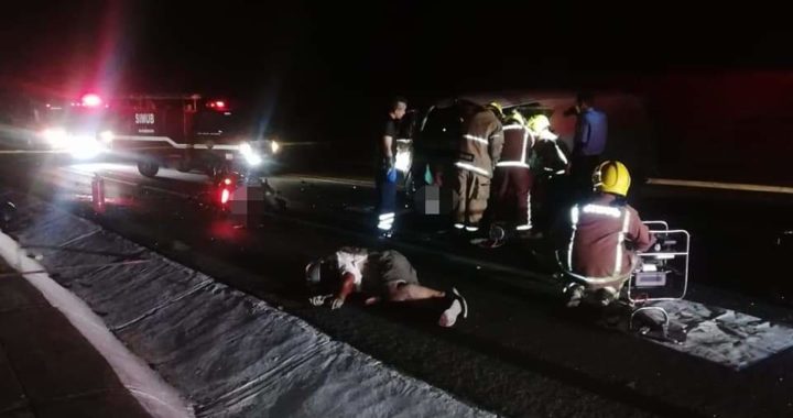 Fuerte accidente en la capital deja un fallecido