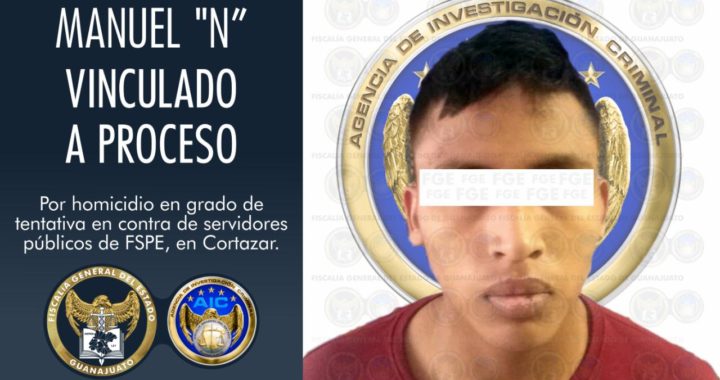 Vinculan a proceso a joven que disparó a las FSPE
