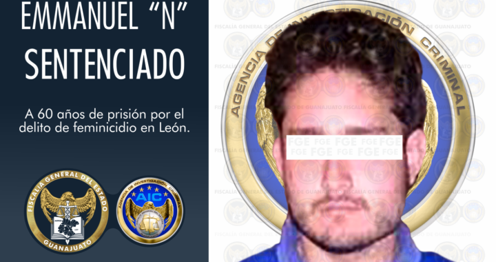 Dan máxima condena a feminicida de la joven Francia Ruth