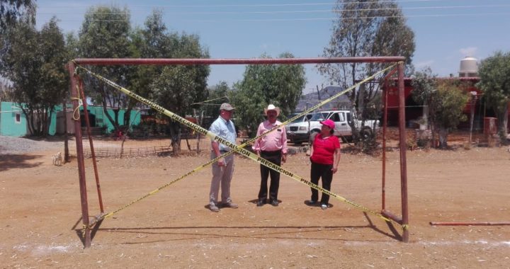 Delimita espacios deportivos por contingencia sanitaria