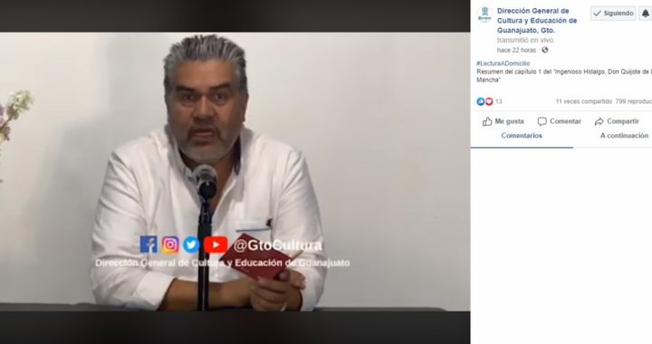 Prepara direcciónde Cultura actividades online durante cuarentena