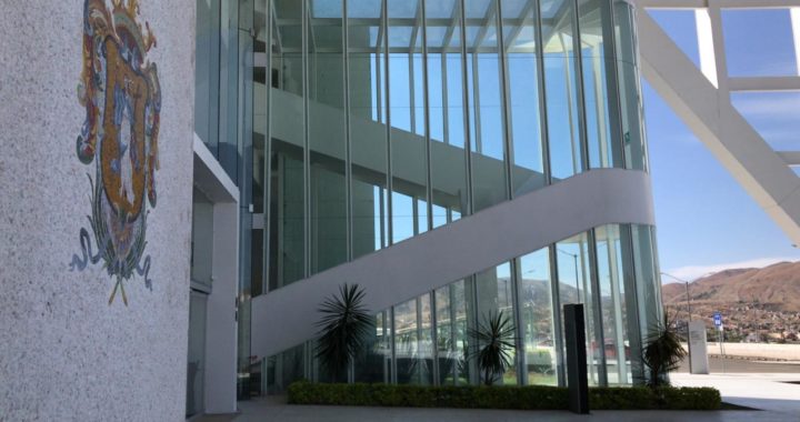 Colocarán túnel desinfectante para que el Virus no entre al Palacio