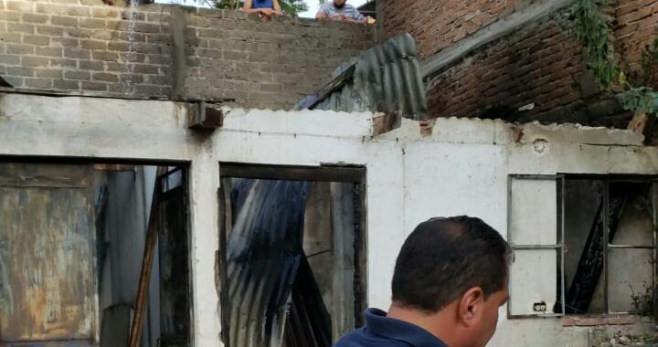 Se incendia bodega de hostal