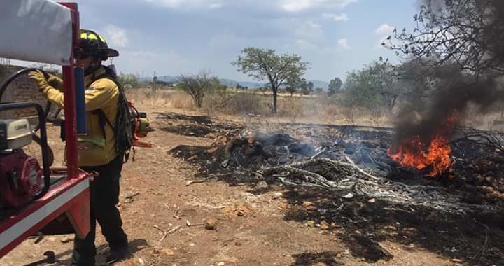 Provoca hombre incendio de 30 hectáreas