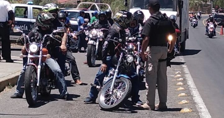 Regresan a su casa a ciclistas, motociclistas y deportistas que iban a Santa Rosa