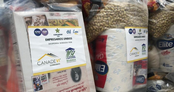 Continúa la colecta de víveres para los damnificados de Veracruz