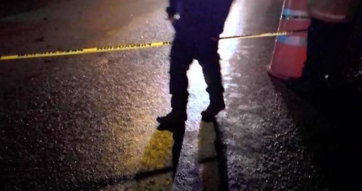 Fallece hombre en accidente de motocicleta