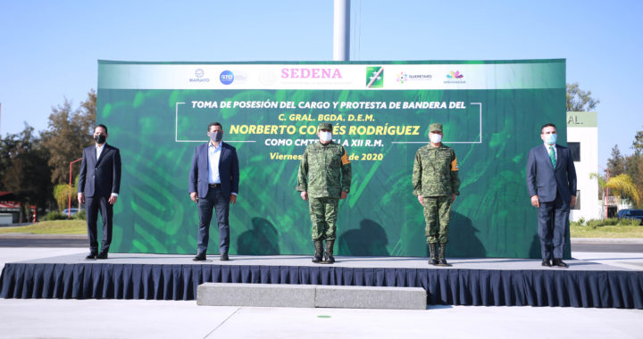 Llega nuevo comandante a la XII Región Militar de Irapuato