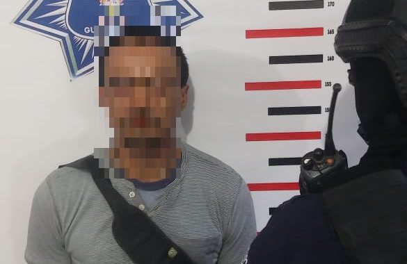 Por escandaloso, detienen a   hombre que era buscado por robo