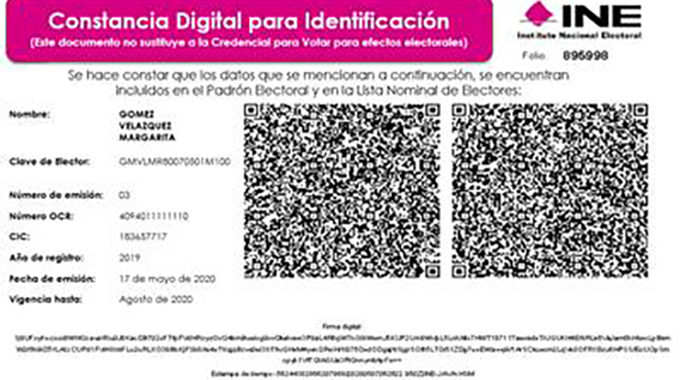 Comienza INE proceso de recepción para constancias digitales