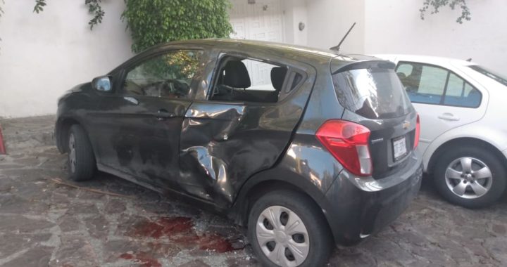 Estudiante lesionado; quedó  sin frenos en su bici