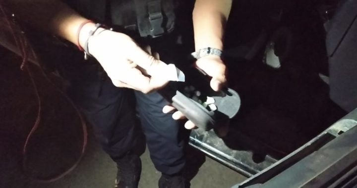 Detienen a pareja  con droga