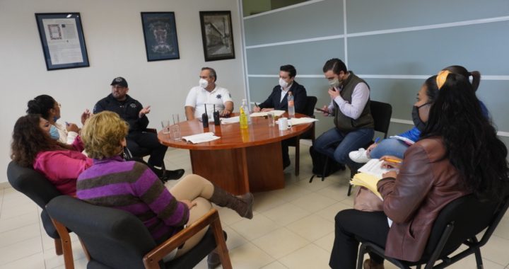 Secretaría de Seguridad se reúne con ciudadanos y escuchar sus inquietudes