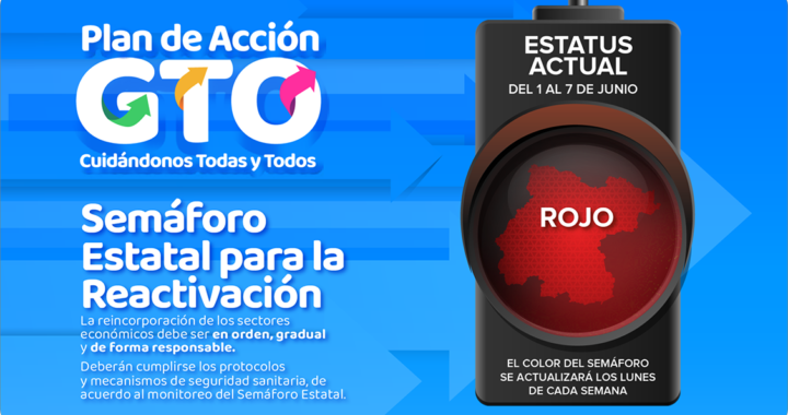Encienden Semáforo Estatal para la Reactivación