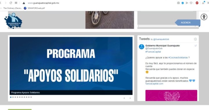 Ya está disponible la plataforma para inscribirse a los Apoyos Solidarios