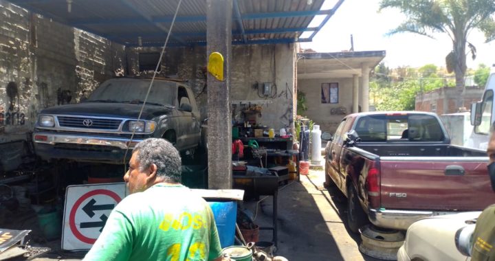 Realizan operativos de prevención del delito en talleres mecánicos