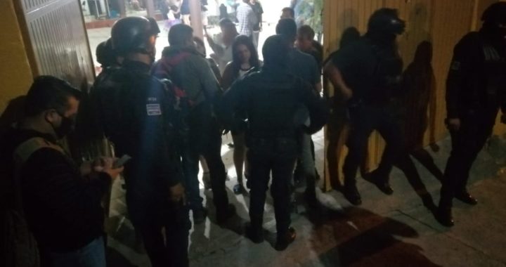 Desalojan fiestas en toda la capital