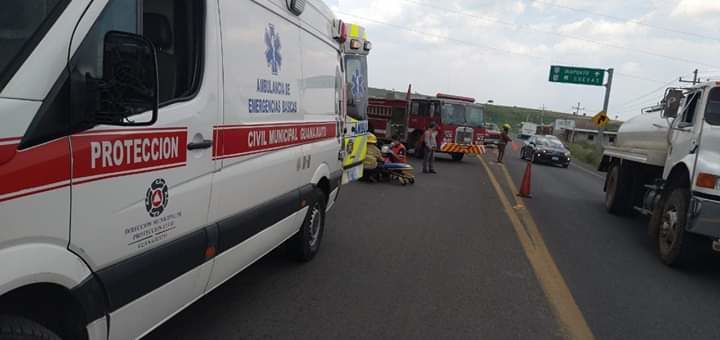 Accidentes dejan saldo de tres personas lesionadas