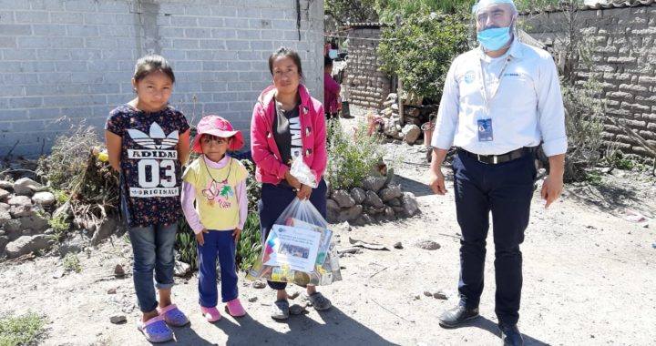 Apoya INAEBA a mil menores con despensas