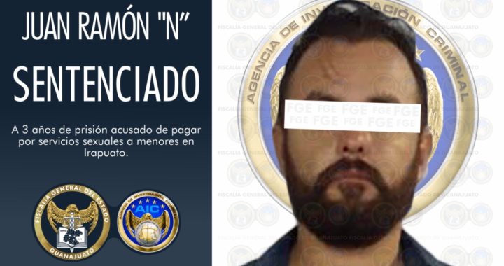 Sentencian a hombre acusado de pagar por servicios sexuales a menores
