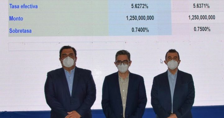 Licitan mil 250 millones de pesos en 15 minutos
