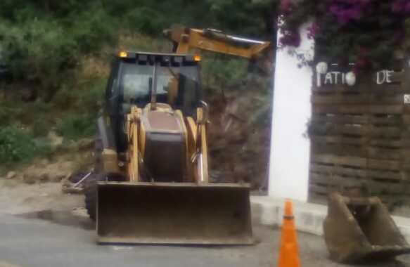 Excavan en área ecológica y les cancelan la obra
