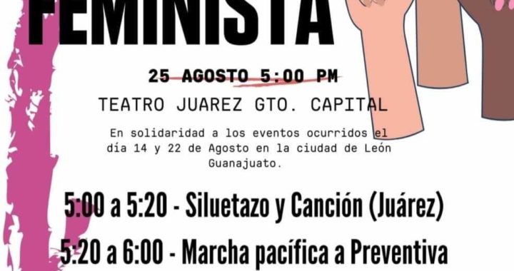 Colectivos capitalinos se unen para enviar un mensaje en contra del abuso policial